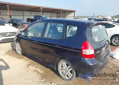 2008 Honda Fit Sport from USA, damaged, VIN JHMGD38618S038350